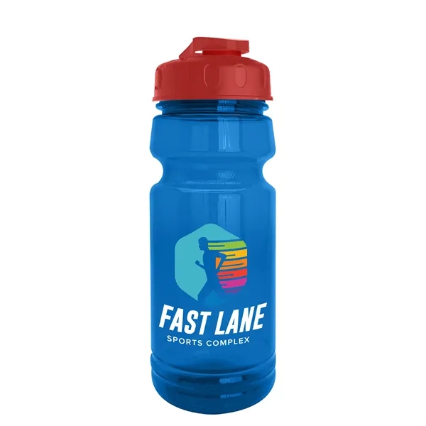 The Trainer - 24 oz. UpCycle rPET Bottle with USA Flip... from ASI 40480 Koozie Group