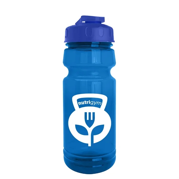 The Trainer - 24 oz. UpCycle rPET Bottle with USA Flip... from ASI 40480 Koozie Group