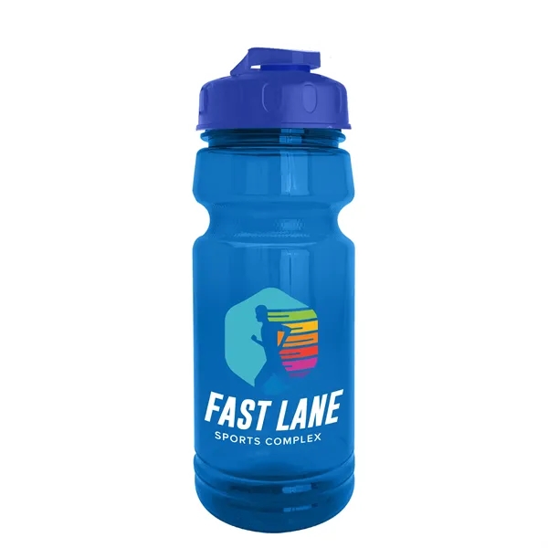 The Trainer - 24 oz. UpCycle rPET Bottle with USA Flip... from ASI 40480 Koozie Group
