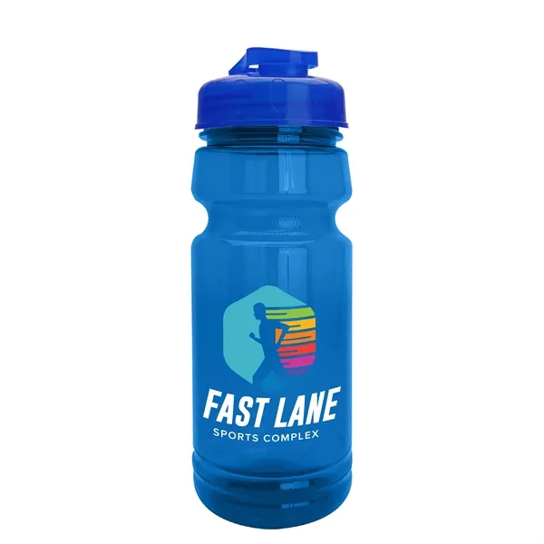 The Trainer - 24 oz. UpCycle rPET Bottle with USA Flip... from ASI 40480 Koozie Group