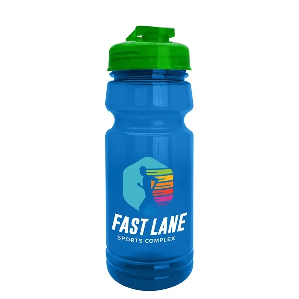 The Trainer - 24 oz. UpCycle rPET Bottle with USA Flip... from ASI 40480 Koozie Group