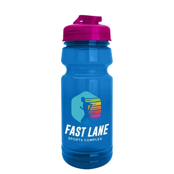The Trainer - 24 oz. UpCycle rPET Bottle with USA Flip... from ASI 40480 Koozie Group