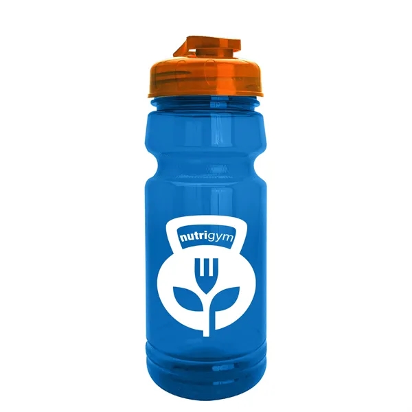 The Trainer - 24 oz. UpCycle rPET Bottle with USA Flip... from ASI 40480 Koozie Group