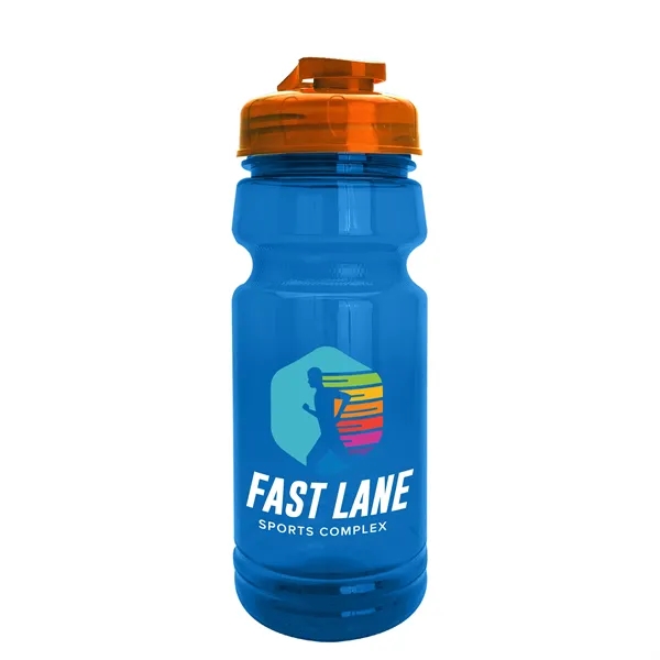 The Trainer - 24 oz. UpCycle rPET Bottle with USA Flip... from ASI 40480 Koozie Group