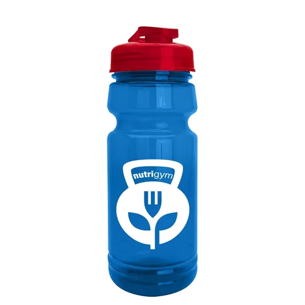The Trainer - 24 oz. UpCycle rPET Bottle with USA Flip... from ASI 40480 Koozie Group