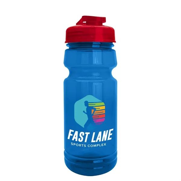 The Trainer - 24 oz. UpCycle rPET Bottle with USA Flip... from ASI 40480 Koozie Group