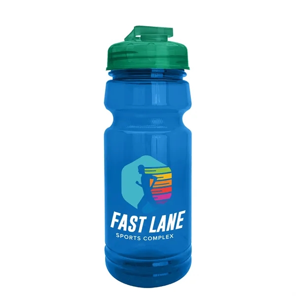 The Trainer - 24 oz. UpCycle rPET Bottle with USA Flip... from ASI 40480 Koozie Group