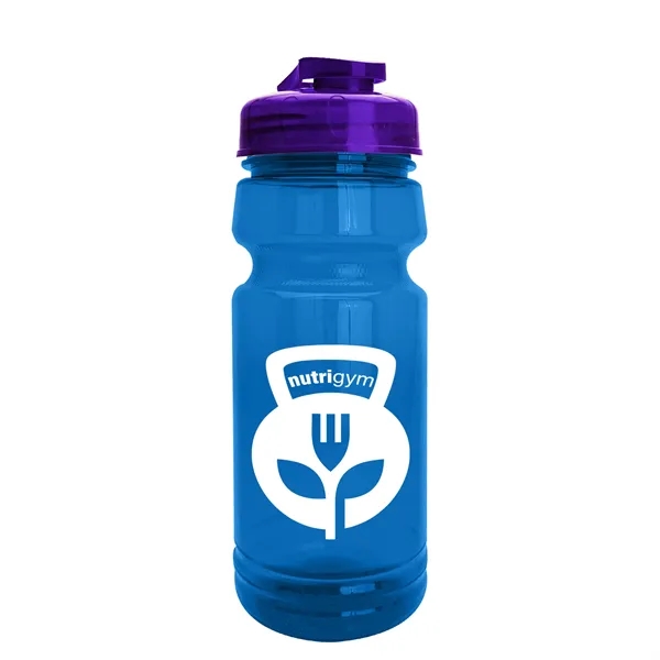 The Trainer - 24 oz. UpCycle rPET Bottle with USA Flip... from ASI 40480 Koozie Group