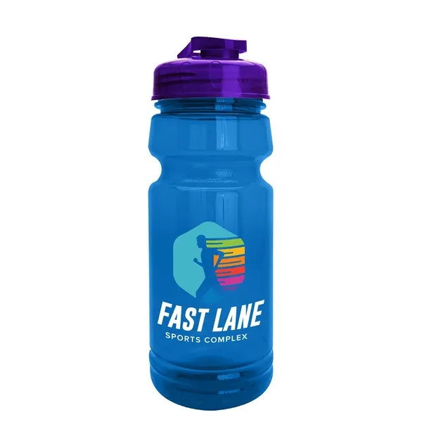 The Trainer - 24 oz. UpCycle rPET Bottle with USA Flip... from ASI 40480 Koozie Group
