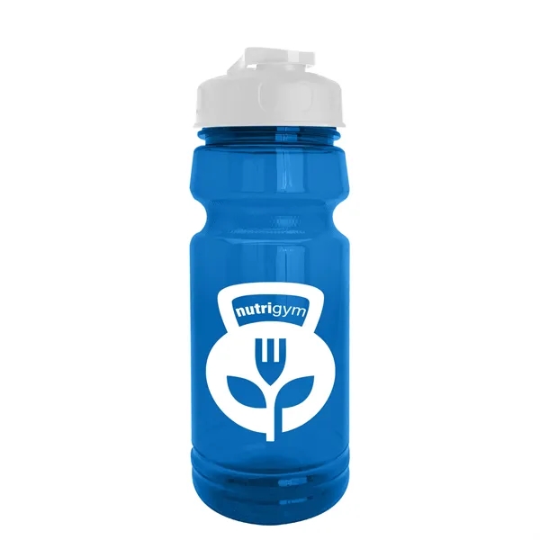 The Trainer - 24 oz. UpCycle rPET Bottle with USA Flip... from ASI 40480 Koozie Group