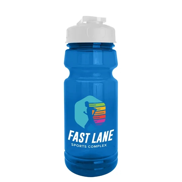 The Trainer - 24 oz. UpCycle rPET Bottle with USA Flip... from ASI 40480 Koozie Group