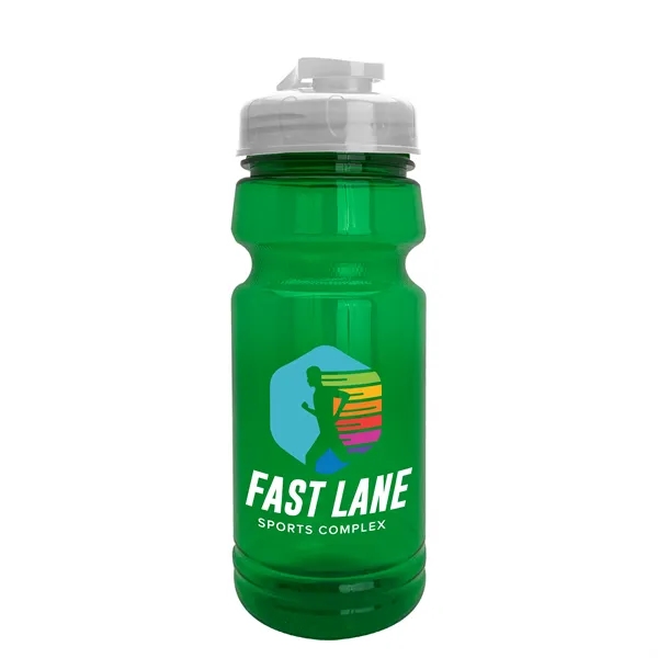 The Trainer - 24 oz. UpCycle rPET Bottle with USA Flip... from ASI 40480 Koozie Group