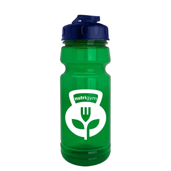 The Trainer - 24 oz. UpCycle rPET Bottle with USA Flip... from ASI 40480 Koozie Group