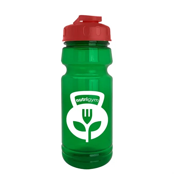 The Trainer - 24 oz. UpCycle rPET Bottle with USA Flip... from ASI 40480 Koozie Group