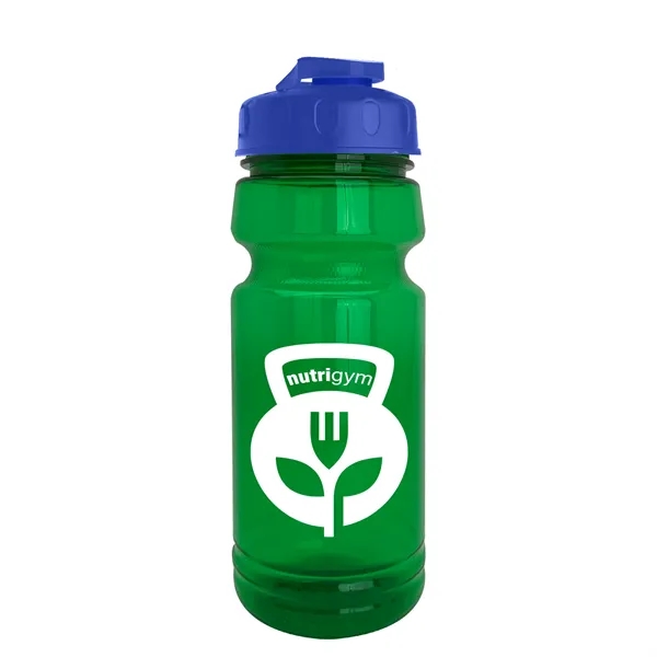 The Trainer - 24 oz. UpCycle rPET Bottle with USA Flip... from ASI 40480 Koozie Group