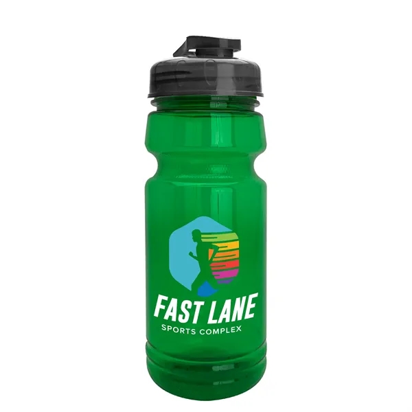 The Trainer - 24 oz. UpCycle rPET Bottle with USA Flip... from ASI 40480 Koozie Group
