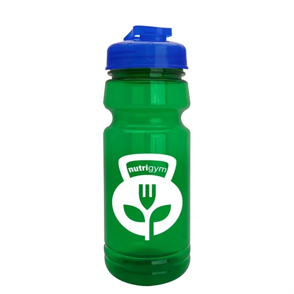 The Trainer - 24 oz. UpCycle rPET Bottle with USA Flip... from ASI 40480 Koozie Group