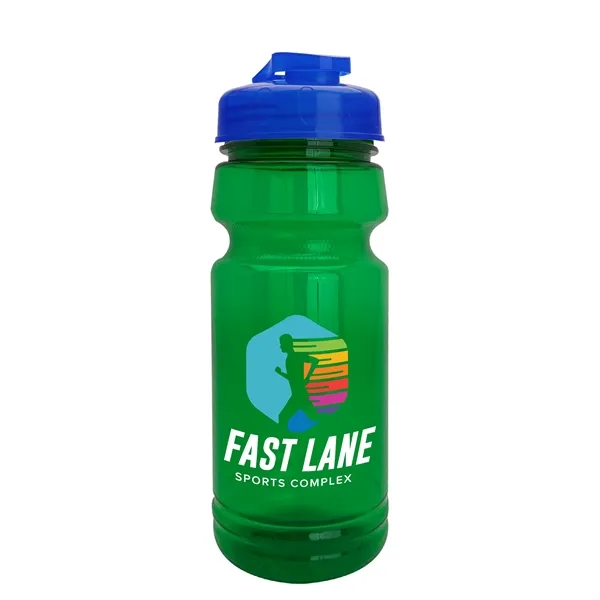 The Trainer - 24 oz. UpCycle rPET Bottle with USA Flip... from ASI 40480 Koozie Group