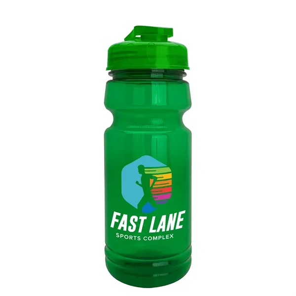 The Trainer - 24 oz. UpCycle rPET Bottle with USA Flip... from ASI 40480 Koozie Group