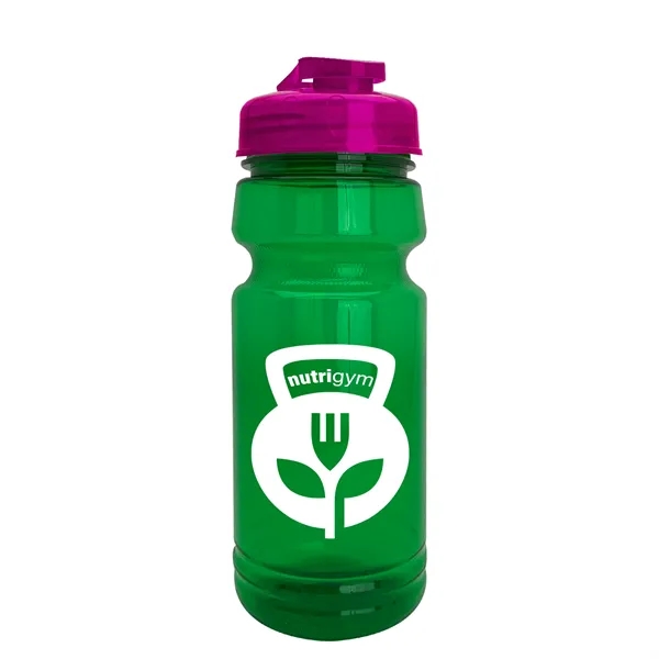 The Trainer - 24 oz. UpCycle rPET Bottle with USA Flip... from ASI 40480 Koozie Group