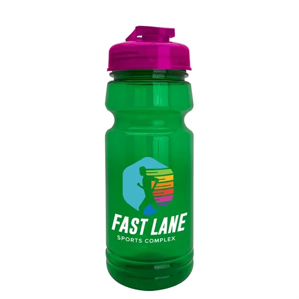 The Trainer - 24 oz. UpCycle rPET Bottle with USA Flip... from ASI 40480 Koozie Group