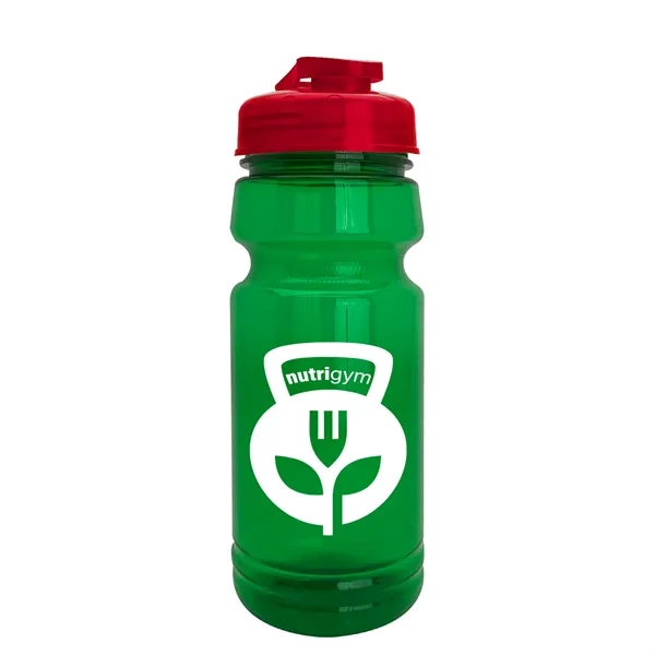 The Trainer - 24 oz. UpCycle rPET Bottle with USA Flip... from ASI 40480 Koozie Group