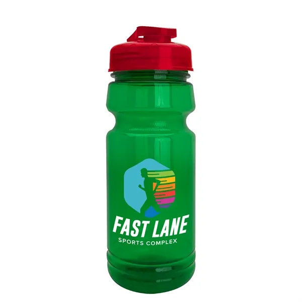 The Trainer - 24 oz. UpCycle rPET Bottle with USA Flip... from ASI 40480 Koozie Group