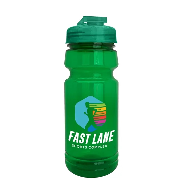 The Trainer - 24 oz. UpCycle rPET Bottle with USA Flip... from ASI 40480 Koozie Group