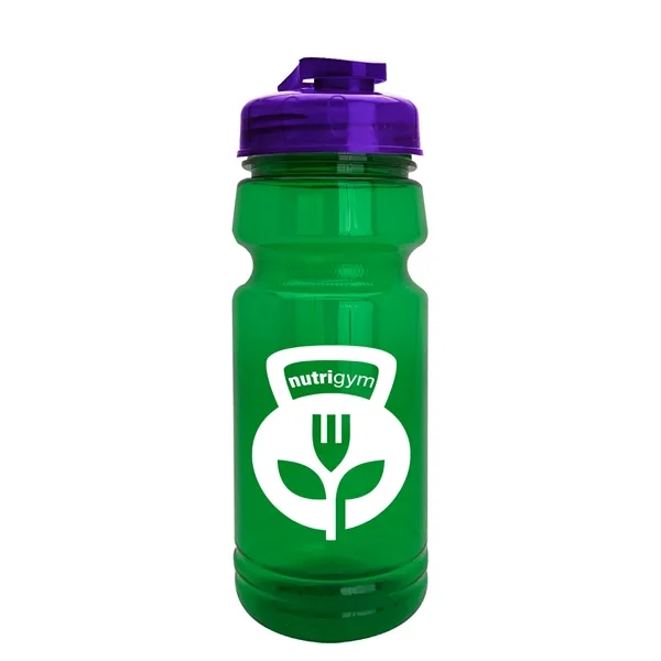 The Trainer - 24 oz. UpCycle rPET Bottle with USA Flip... from ASI 40480 Koozie Group