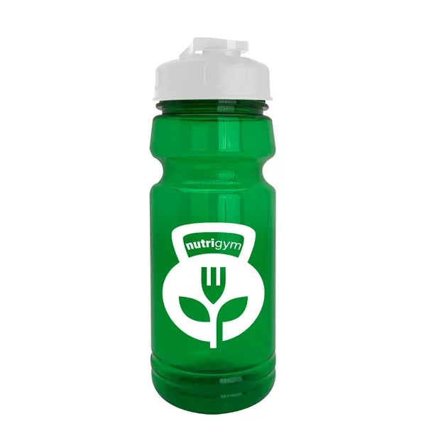 The Trainer - 24 oz. UpCycle rPET Bottle with USA Flip... from ASI 40480 Koozie Group