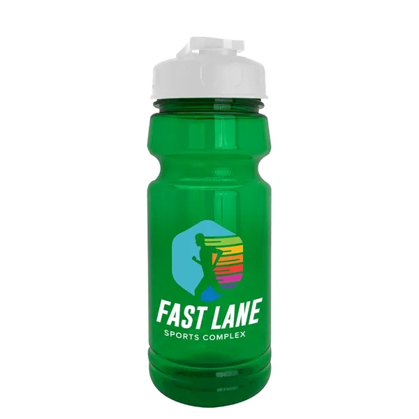 The Trainer - 24 oz. UpCycle rPET Bottle with USA Flip... from ASI 40480 Koozie Group
