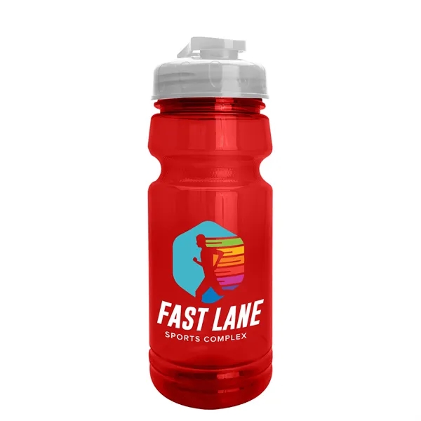 The Trainer - 24 oz. UpCycle rPET Bottle with USA Flip... from ASI 40480 Koozie Group