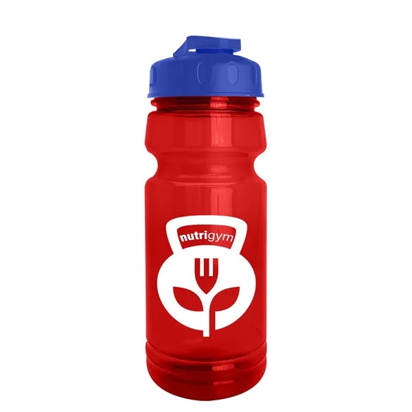 The Trainer - 24 oz. UpCycle rPET Bottle with USA Flip... from ASI 40480 Koozie Group
