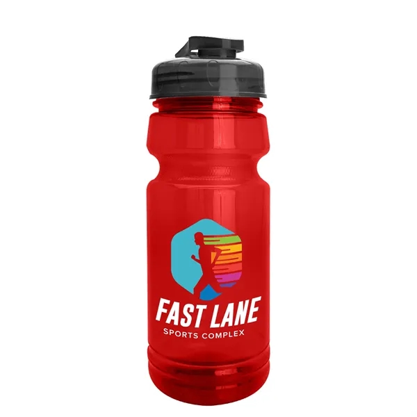 The Trainer - 24 oz. UpCycle rPET Bottle with USA Flip... from ASI 40480 Koozie Group