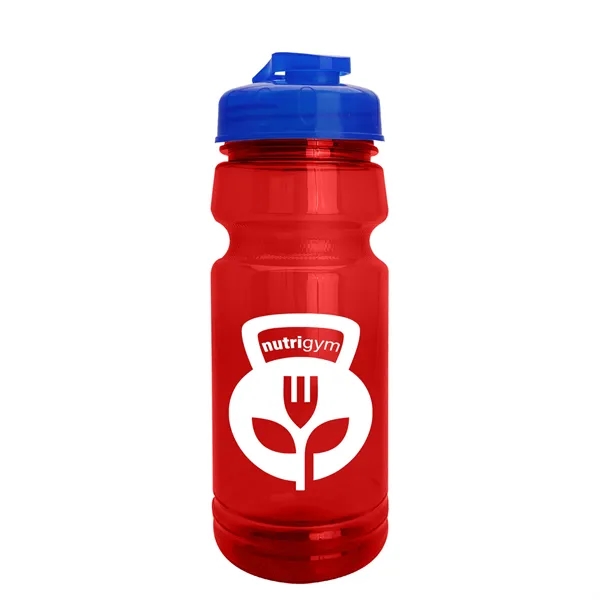 The Trainer - 24 oz. UpCycle rPET Bottle with USA Flip... from ASI 40480 Koozie Group