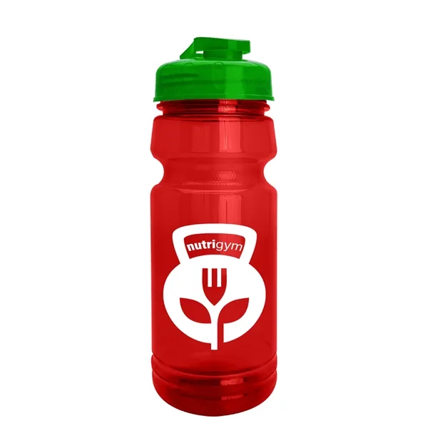 The Trainer - 24 oz. UpCycle rPET Bottle with USA Flip... from ASI 40480 Koozie Group