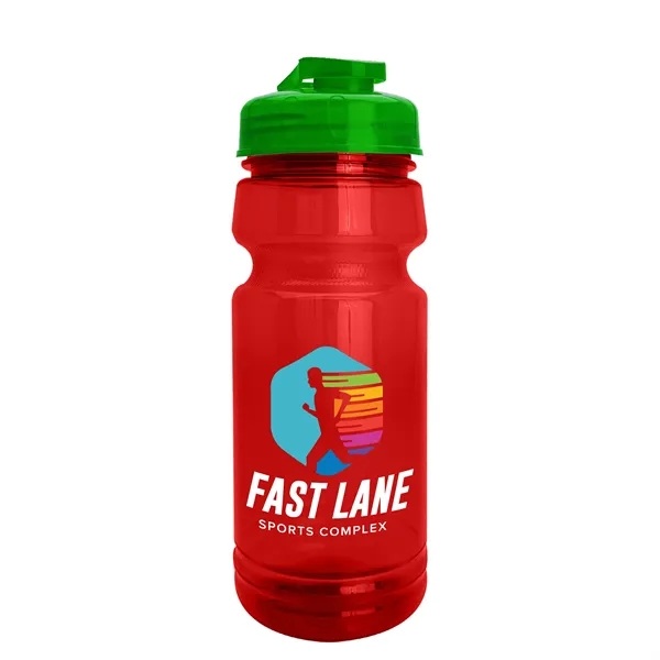 The Trainer - 24 oz. UpCycle rPET Bottle with USA Flip... from ASI 40480 Koozie Group