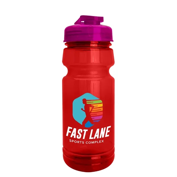 The Trainer - 24 oz. UpCycle rPET Bottle with USA Flip... from ASI 40480 Koozie Group