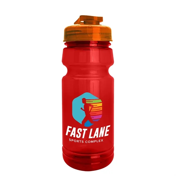 The Trainer - 24 oz. UpCycle rPET Bottle with USA Flip... from ASI 40480 Koozie Group