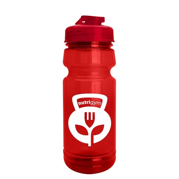 The Trainer - 24 oz. UpCycle rPET Bottle with USA Flip... from ASI 40480 Koozie Group