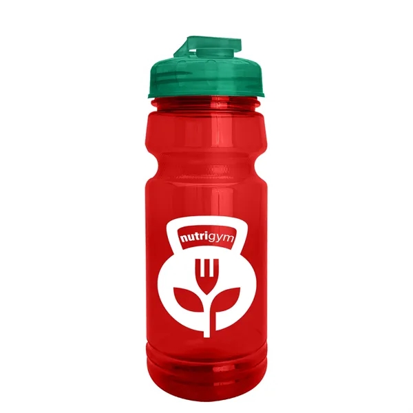 The Trainer - 24 oz. UpCycle rPET Bottle with USA Flip... from ASI 40480 Koozie Group