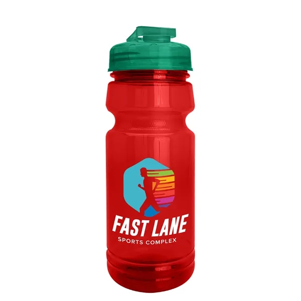 The Trainer - 24 oz. UpCycle rPET Bottle with USA Flip... from ASI 40480 Koozie Group