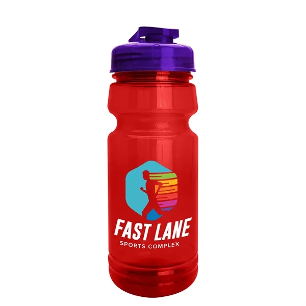 The Trainer - 24 oz. UpCycle rPET Bottle with USA Flip... from ASI 40480 Koozie Group