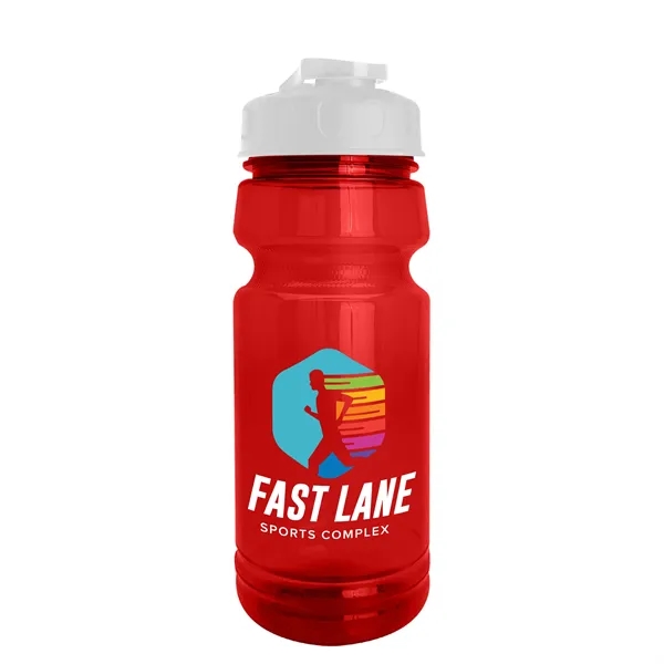 The Trainer - 24 oz. UpCycle rPET Bottle with USA Flip... from ASI 40480 Koozie Group