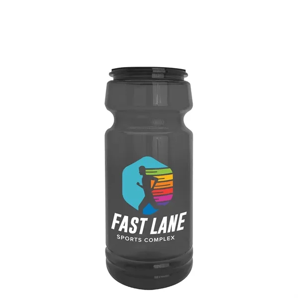 The Trainer - 24 oz. UpCycle rPET Bottle with USA Flip... from ASI 40480 Koozie Group