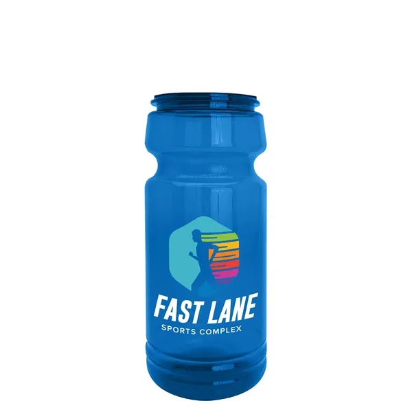 The Trainer - 24 oz. UpCycle rPET Bottle with USA Flip... from ASI 40480 Koozie Group