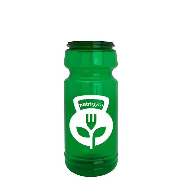 The Trainer - 24 oz. UpCycle rPET Bottle with USA Flip... from ASI 40480 Koozie Group