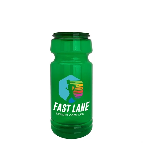 The Trainer - 24 oz. UpCycle rPET Bottle with USA Flip... from ASI 40480 Koozie Group