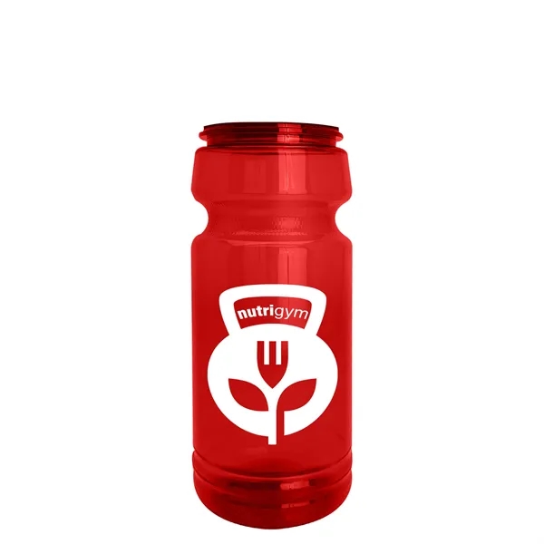 The Trainer - 24 oz. UpCycle rPET Bottle with USA Flip... from ASI 40480 Koozie Group