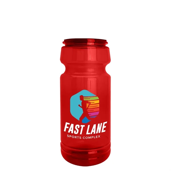 The Trainer - 24 oz. UpCycle rPET Bottle with USA Flip... from ASI 40480 Koozie Group